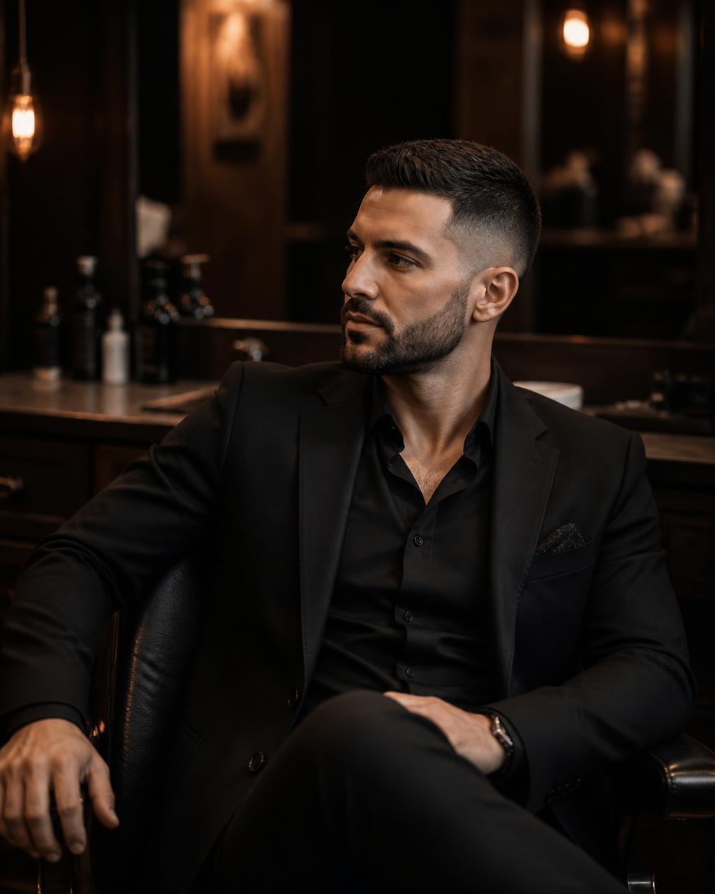 Cliente com corte finalizado