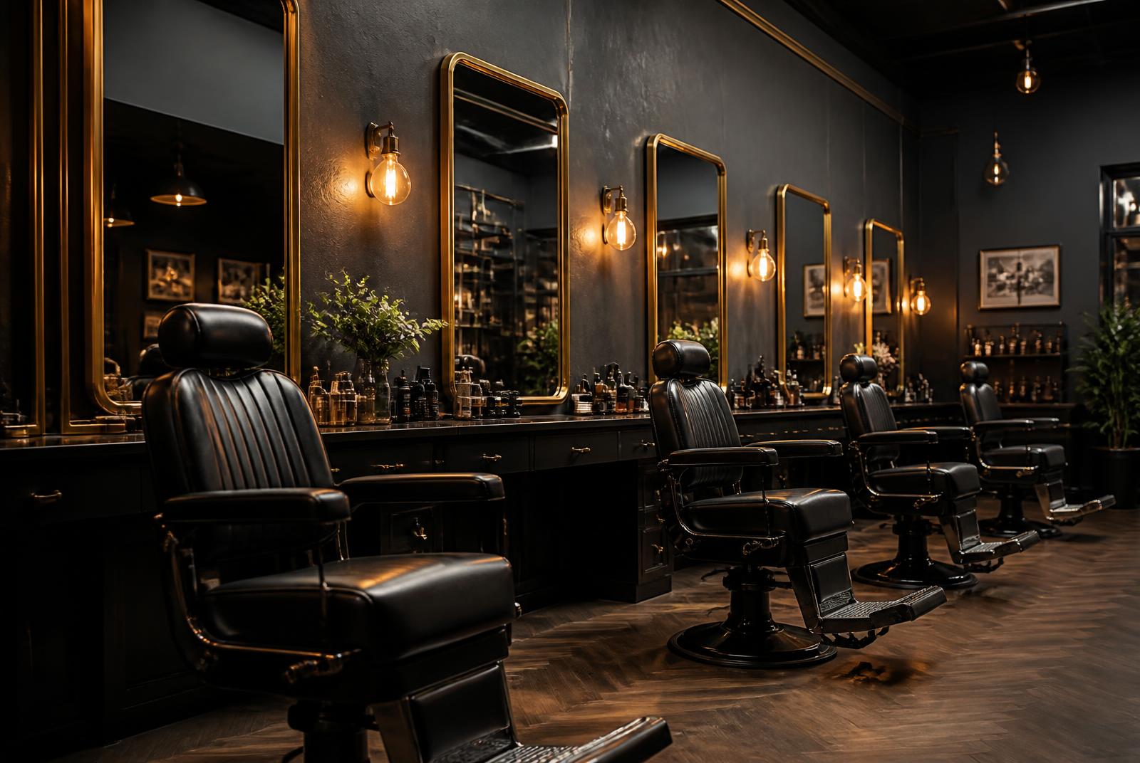 Interior da unidade Iron Cut Betim/Contagem